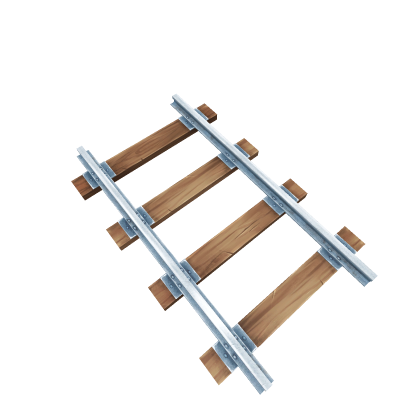 Hello Neighbor old art Train Tracks [visible mesh}