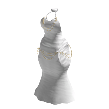 Chibi Doll Goddess Dress - White