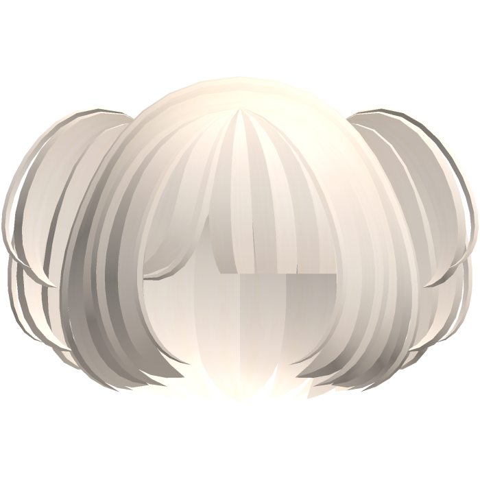 🐾 sweet mini fluffy layered moe pigtails blonde