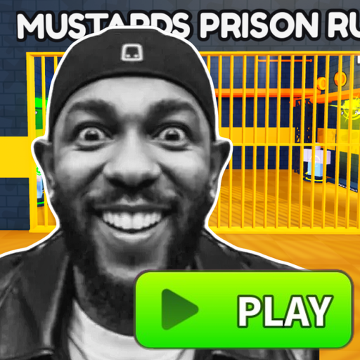🌭MUSTARD'S PRISON RUN (OBBY!)