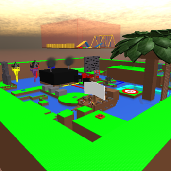 Hindernislauf auf der Insel