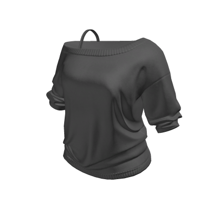 Off Shoulder Grey Shirt