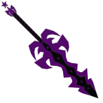Glowing Purple Abyss Sword