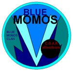 The blue Momos