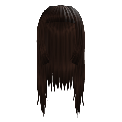 Long Gothic Vamp Hair Brown