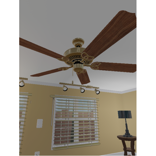 Nice House With Ceiling Fans