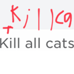 Hate all cats