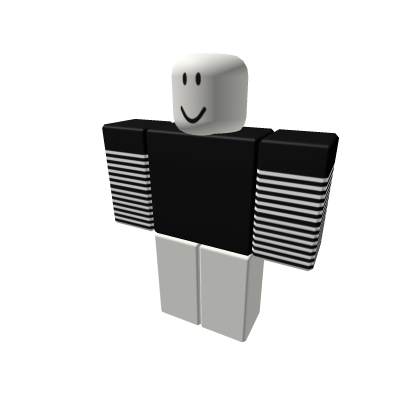 White with black stripes roblox discount