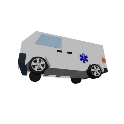 Ambulance toyota hiace blocky