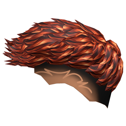 Hair of a street kid Y2K MOE (Redhead)  Roblox item