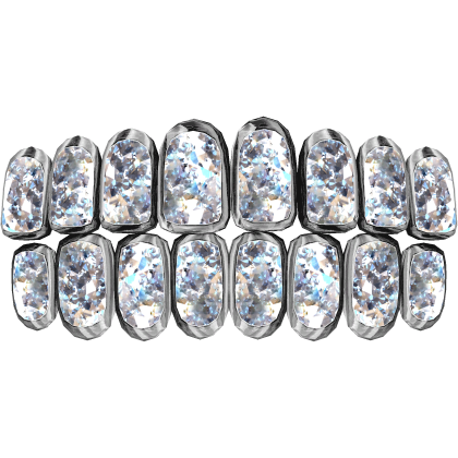 silver diamond grills