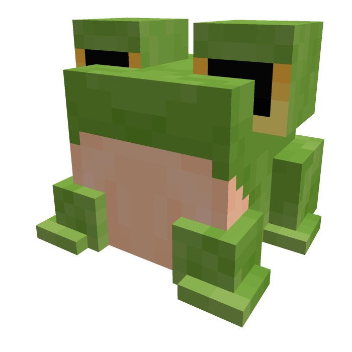 Blocky Frog (Shoulder)