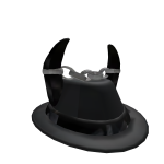 Black iron Horn Fedora