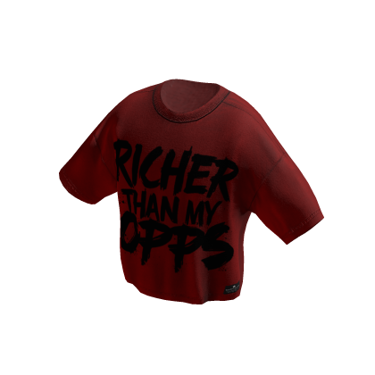 Y2K RICHER THAN MY OPPS Tee