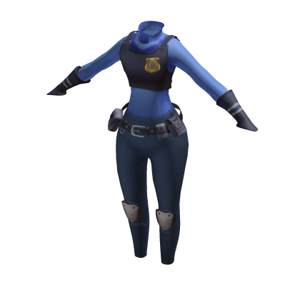 🐰 Judy Hopps Officer Uniform Zootopia Bunny thumbnail
