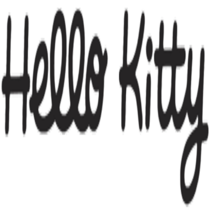 hello kitty's logo Roblox decal