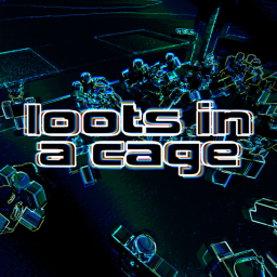 loots in a cage