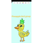 Pineapple bird group