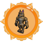 Bronze Werewolf