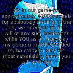 Afk  an hour without freewill for no reason at all