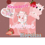 Strawberry Cow's And Bee's