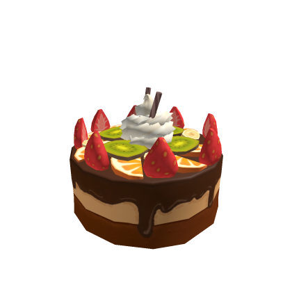 delicious chocolate cake with strawberries food
