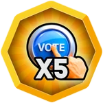 5x Votes