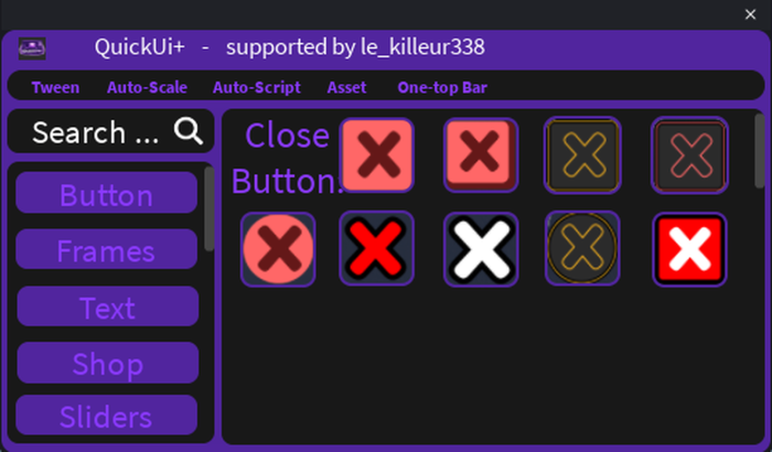 Quickui+ preview 4