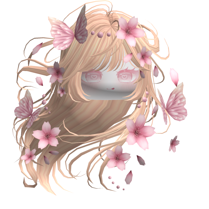 Mystical Sakura Windy Hair (Blonde)
