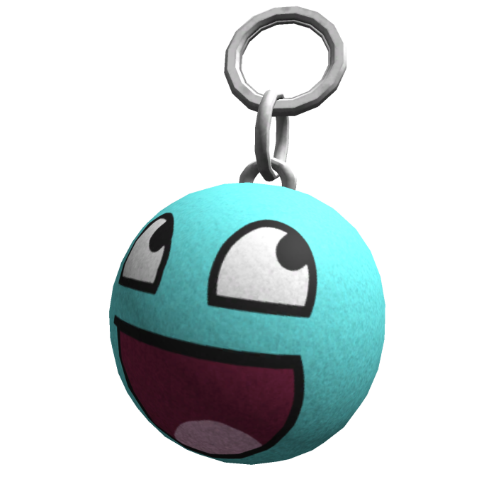 EPIC FACE KEYCHAIN - CYAN