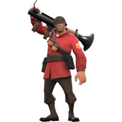 Red Soldier TF2 Roblox decal