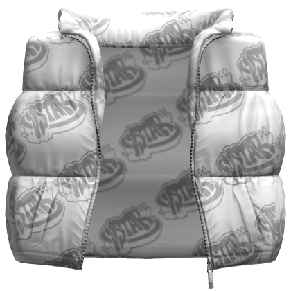 vstar* All over Puffer Vest V2 White 