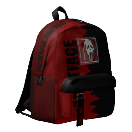 Ghostface Red Shadow Backpack Roblox item