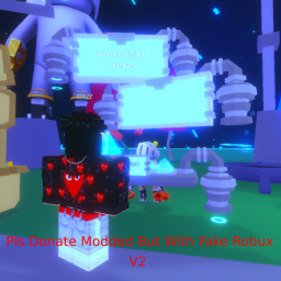 Pls Donate Modded But With Fake Robux 💸 V2
