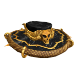Mida's Gold Snake Hat