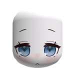 Slightly Droopy Lovely Eyes (Blue)