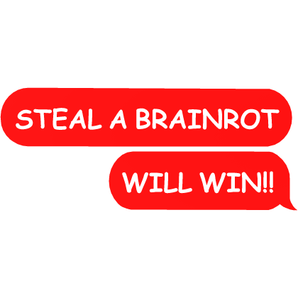 steal a brainrot will win sammy admin abuse text Roblox item