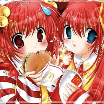 ๑  ᴗ  mc donalds  !