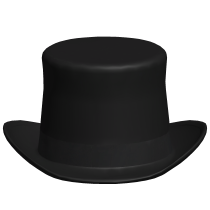 Black Top Hat Head