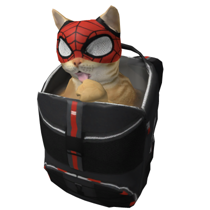 Spider-Cat Backpack Roblox item