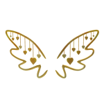 Gold Heart Fairy Wings ♥