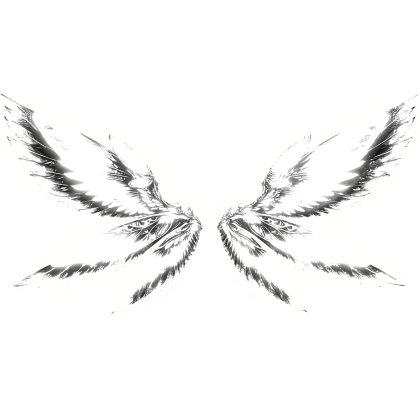Glowing Godly Angel Wings (White) - Emissive