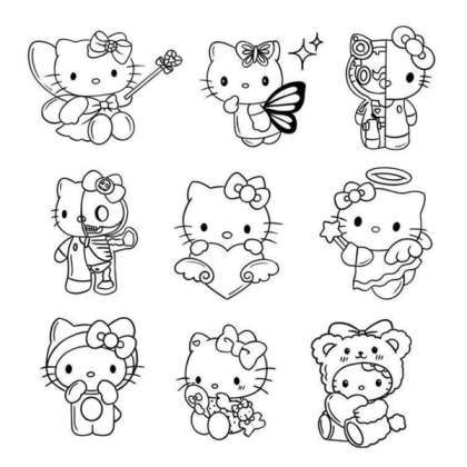 aesthetic hello kitty Roblox decal
