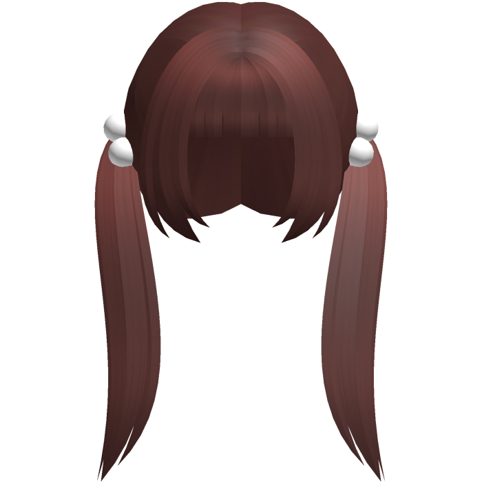 red alt moe straight bobble pigtails