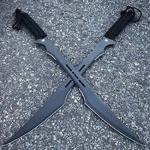 sword dueling fans