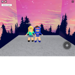 The skiing roblox