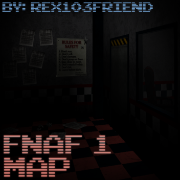 FNAF 1 Original Map Recreation
