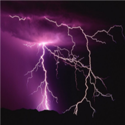 Purple ThunderStorm Roblox decal