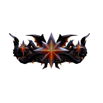 Orange Halloween Crown