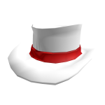 White Gambler Hat